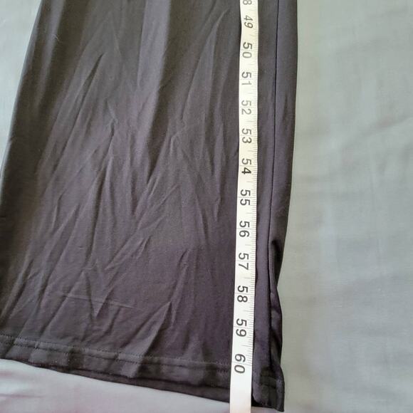 Celmia Collection Black White Pant Jumpsuit NEW Romper Stretch Womens Size L Zip - Picture 11 of 13